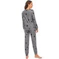 thumbnail image 5 of Ensemble Pyjama pour Femmes avec Poches à Manches Longues, 5 of 5