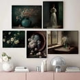 thumbnail image 4 of Impresiones de póster de arte de la Academia oscura para galería, decoración de sala de estar, Cráneo gótico, Casa Encantada, fantasma, novia, pintura en lienzo, arte de pared, 4 of 4