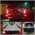 thumbnail image 5 of 2 uds rojo 11-LED coche camión marcador lateral señal de giro lámpara trasera de freno tira de luz Sincero Electrónica, 5 of 5