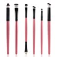 thumbnail image 2 of 6PCS Makeup Brush Set - Lip Eyeshadow Face Brush, Gold Synthetic Animal Hair, Plastic Handle, Silky Soft, Daily Makeup Essentials, Compact Travel Brush Kit, Women, Holiday Gift, Makeup Organizers, 2 of 4
