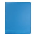 thumbnail image 3 of Carpeta para tarjetas fotográficas A5, fundas para carpetas de tarjetas, portátil, álbum portatarjetas, 4 páginas de tarjetas de bolsillo, cubierta de Azul, 3 of 8