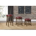 thumbnail image 3 of Topline Home Furnishings Round Swivel Pub Height Stool, 3 of 4