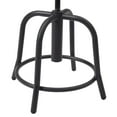 thumbnail image 4 of NPS 6800 Series 18-25" Swivel Metal Designer Stool with Black Seat in Black, 4 of 5
