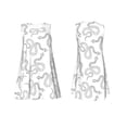 thumbnail image 6 of Defioc Hand Drawn Snake Pattern Women's Summer Dresses 2025 Beach Casual Sleeveless Tank Loose Sundress Beach Vacation Clothes with Pocket -Large, 6 of 7