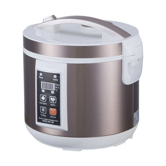 INTSUPERMAI Black Garlic Fermenter Fermentation Box Organic Garlic Maker Three-dimensional Heating Automatic Homemade Brown 5L