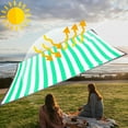 thumbnail image 5 of Rectangle Sun Shade Sail for Patio and Pool, 12x16 Ft Uv Block Fabric with Reinforced Corners & Rustproof O-rings, Provides Cool Shade and Sun Protection for Backyard, Deck, and Outdoor, 5 of 7