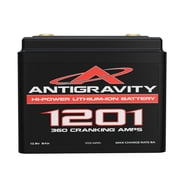 Antigravity AG-1201 Lithium Motorcycle Battery, 12V Small Case Powersports Battery, 360 Cranking Amps