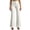 White, variant on Women's High Waist Flare Dress Pants Slim Front Seam Ankle Bootcut Suit Trousers with Pockets Elegant Business Casual Pants Multi Colors White