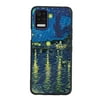 Starry-Night-119 phone case for LG K62 for Women Men Gifts,Soft silicone Style Shockproof - Starry-Night-119 Case for LG K62