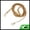 Gold Tone, variant on Unique Bargains Stylish Pearl Braiding Woven Rope Belt for Outfits 1 Pc Gold Tone