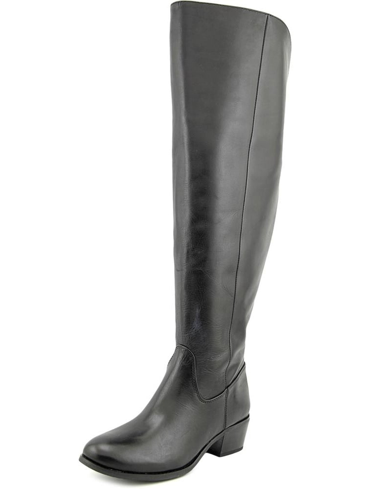over the knee wide calf boots with heel