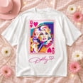 thumbnail image 2 of Dolly Country Queen Playing Card Shirt, Retro Pop Printed Tee, 2 of 5