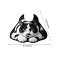 thumbnail image 2 of Cute Cat Toilet Rugs U-Shaped Bathroom Contour Rug Bathroom Mats Washroom Mats for Kitchen, Bathtub, Sink, for Cat Lovers Mom, 2 of 8