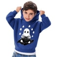 thumbnail image 4 of hengsof Boys Girls Halloween Hooded Shirt Long Sleeve Pullover Hoodies Outfit Toddler Halloween Print Tops 2-7 Years, 4 of 5