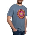 thumbnail image 4 of CafePress - Mandala Cats T Shirt - Mens Comfort Colors Shirt, 4 of 5