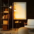 thumbnail image 2 of Gymax 3-Bulb Floor Lamp Standing Tall Tree Lamp w/ 3 E26 A19 Bulbs Golden, 2 of 10