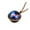 A, variant on Galaxy Planet Pendant Necklace Glow in Dark Double Side Glass Crystal Ball Moon Earth Astronomy Universe Necklace Gemstone Necklace for Women Men Friends Gift (I)