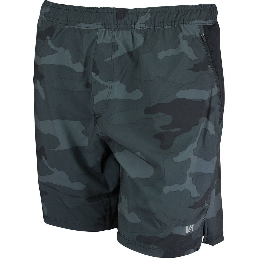 Rvca - RVCA Mens VA Sport ATG Shorts - Camo - Walmart.com - Walmart.com