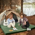 thumbnail image 6 of Teler CertiPUR-US 3" Memory Foam Camping Mattress 2 Person, Portable Foam Sleeping Pad for Camping, Car, Tent SUV Mattress,Green, 6 of 7