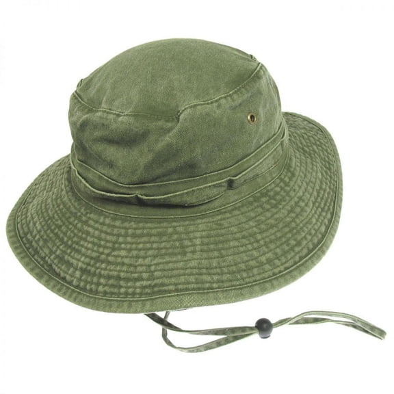 VHS Cotton Booney Hat - Olive - S - Olive Green