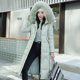 thumbnail image 5 of Abrigo de invierno para mujer, abrigo largo y grueso, chaqueta acolchada de algodón para mujer, 5 of 6