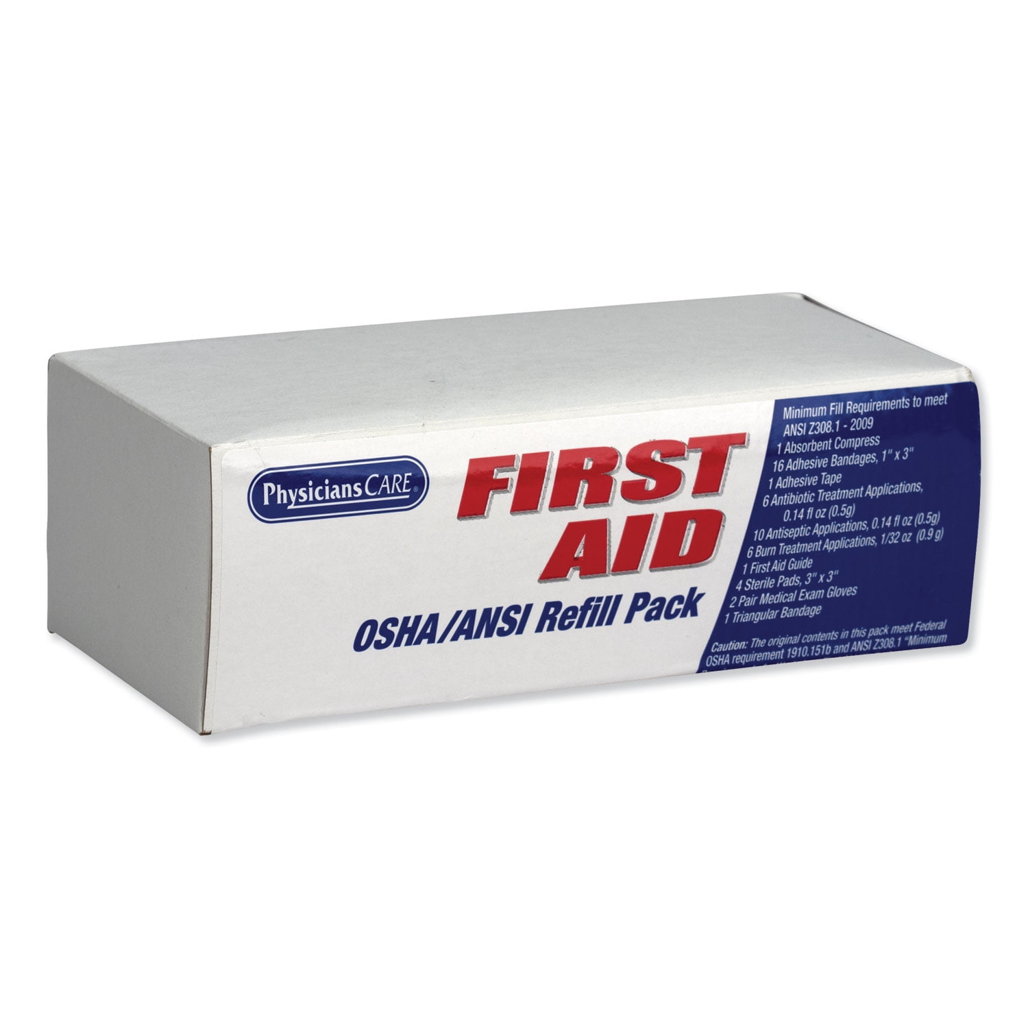 PhysiciansCare by First Aid Only ANSI / OSHA First Aid Refill Kit, Contains 48 Pieces []