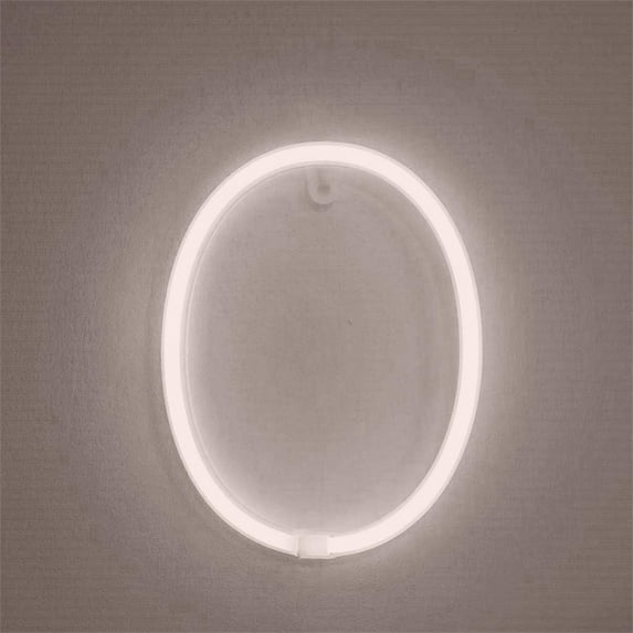 LINLIN Neon Sign, Letter Neon Signs Neon Alphabet Light Light Up LED Letters Lights Light Up Marquee Letters Lights Battery USB White