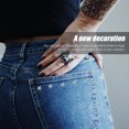 thumbnail image 3 of 100pcs Garment Star Shaped Rivets Studs Decorations Clothing Accessories, 3 of 6