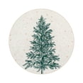 thumbnail image 3 of Lahome Christmas Round Rug 3ft Area Rug Red Christmas Tree Rug Washable Rug Indoor Carpet Decorative Circle Rug Round Non Slip Soft Rug Holiday Decor for Kitchen Bedroom Nursery,Beige, 3 of 7