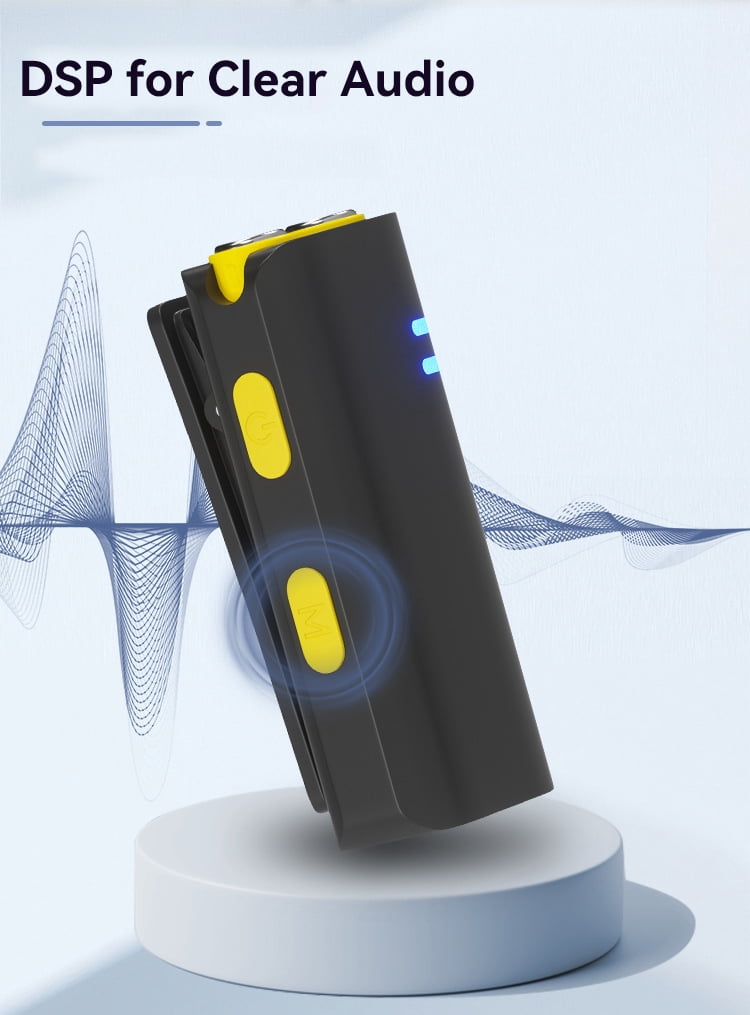 Greatstyler Wireless Microphone for iPhone Video Recording