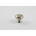 thumbnail image 1 of Mushroom Cabinet Knob, Satin Nickel, 1 of 1