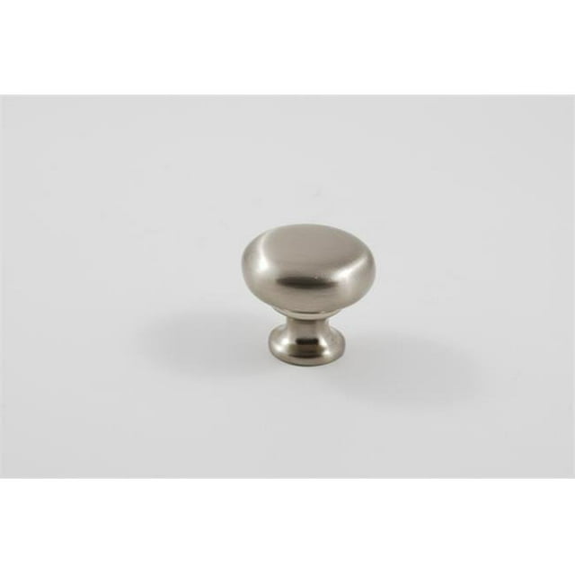Bouton de Cabinet Champignon, Nickel Satiné