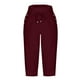 thumbnail image 4 of WILLBEST Pantalones Casuales de Cintura Alta con Cordón y Bolsillos para Mujer: Ideales para Uso Diario. Diseño Elegante para Primavera y Verano. Conjuntos Cómodos y Relajados. Mediana, 4 of 5