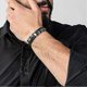thumbnail image 4 of Premium Genuine Leather Bracelet For Men in Black | Magnetic Stainless Steel Clasp in Black, Silver and Gold | Exclusive Jewellery Box | Great Gift Id, 4 of 4