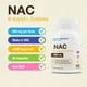 thumbnail image 4 of Puregen Labs N-Acetyl-L-Cysteine (NAC) 600mg, Supports Immune, Respiratory, Liver Health, NAC 600 mg, Potent antioxidant Support, Free-radicals, Easy to Absorb - 60 Vegetarian Capsules, 4 of 5