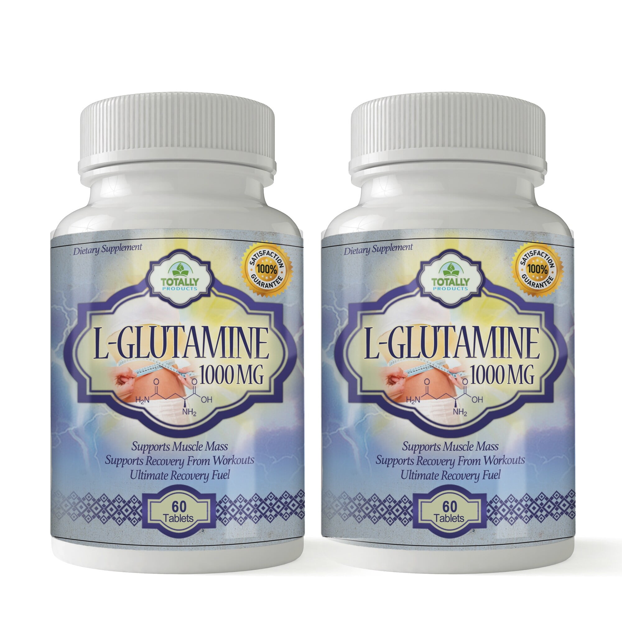 Totally Products LGlutamine 1000 mg Tablets (60 tablets)