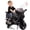 Black, variant on Shininglove 6V Kids Motorcycle with Training Wheels, Electric Ride-On Toy with Music & Headlight, Toddler Bike Gifts for Boys Girls Ages 3-6