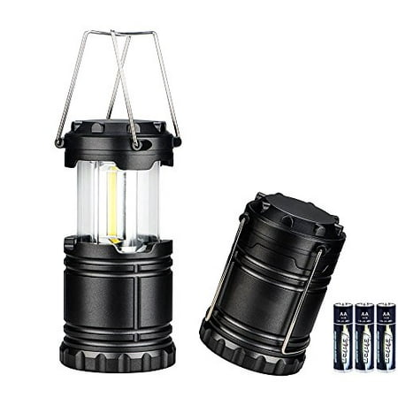 iMBAPrice Portable Led Camping Lantern with Hanging Hook - Best Outdoor & Indoor Emergency Light/Hurricane/Power Outage/Tent Lamp with (Best Camp Care Packages)