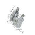 thumbnail image 2 of VERDANVERSE 2Ud Adorno Zen Con Acabado Detallado Para De Bonsái, 2 of 8