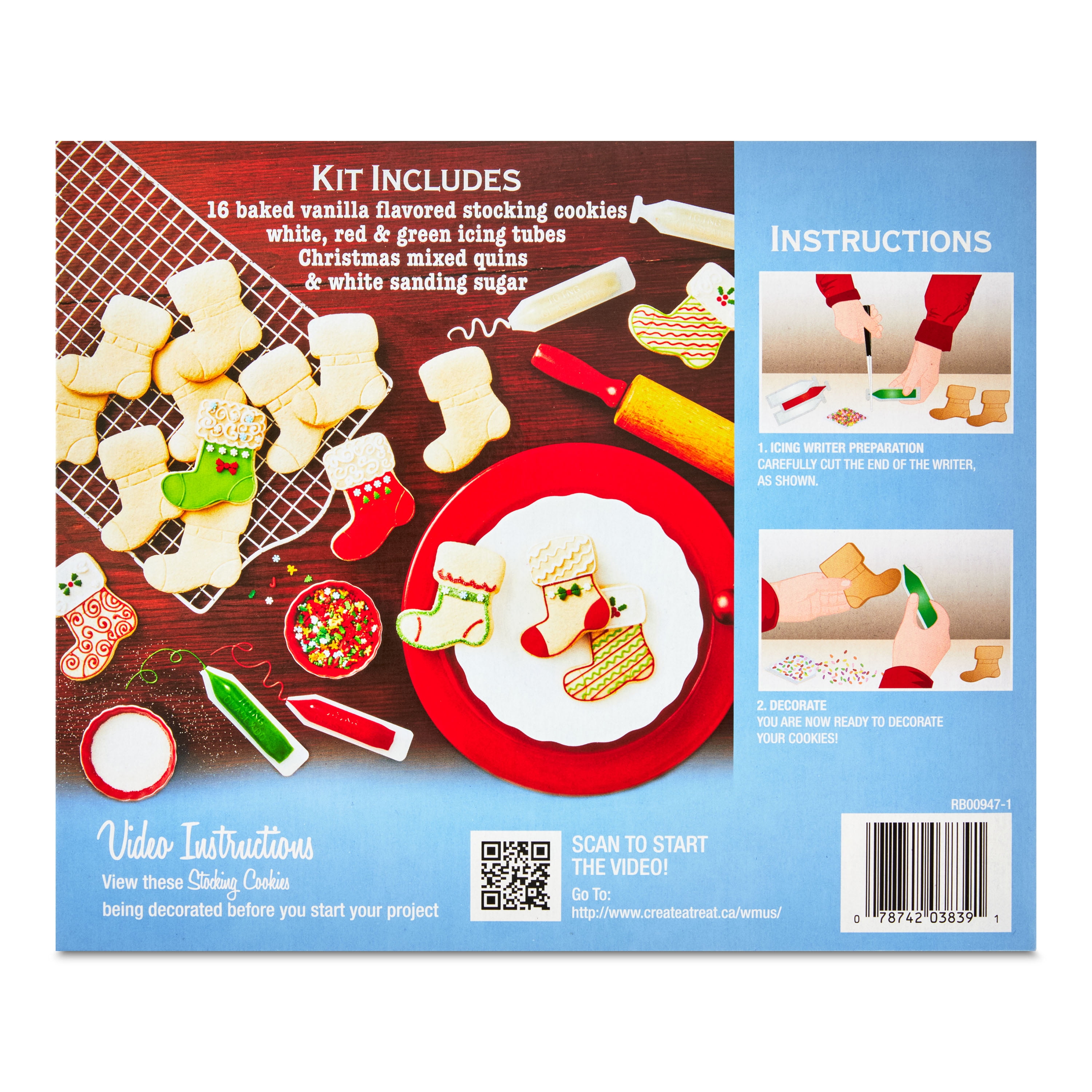 Freshness Guaranteed Stocking Cookie Kit, 21.6 oz, 16 Count