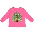 thumbnail image 3 of Inktastic Alaska Moose and Trees Boys or Girls Long Sleeve Toddler T-Shirt, 3 of 5