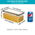 thumbnail image 2 of Contenedores de almacenamiento de alimentos Vtopmart 3.2 L (4 piezas) para pasta, 2 of 7