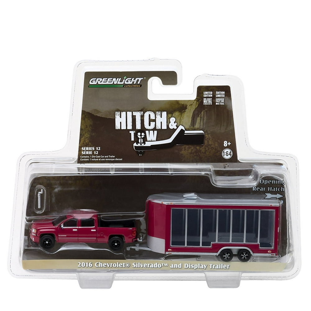 GreenLight 164 Hitch & Tow Series 12 2016 Chevrolet Silverado and