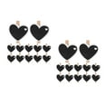 thumbnail image 3 of Masteelf 2pcs Heart Shaped Mini Clothespins 50pcs Photo Clamps Mini Wood Clip Picture Peg Binder Paper File Hinge Clip Hanging Memo Clips For Weddings Birthday Party 4.5cm, 3 of 8