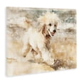thumbnail image 2 of Stupell Industries Coastal Coastal Breeze & Poodle Canvas Art, 48 x 36, by Svetlana Aleynikova, 2 of 8