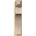 thumbnail image 2 of Ekena Millwork 8"W x 24"D x 36"H Westlake Rough Sawn Craftsman Outlooker, Douglas Fir, 2 of 4
