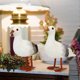 thumbnail image 4 of Gaviota nórdica pájaro hogar jardín decoración Artificial emplumado playa manualidad para regalo, 4 of 5