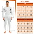 thumbnail image 4 of CL convallaria Mens Thermal Underwear Set with Fly, Long Johns Base Layer Winter Hunting Gear Sport Top and Bottom XS-4XL, 4 of 6