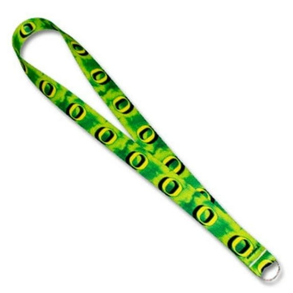 Strapworks CL-STD1-SOR 1 W inch Collegiate Line Standard Lanyard With Split O-Ring - Oregon