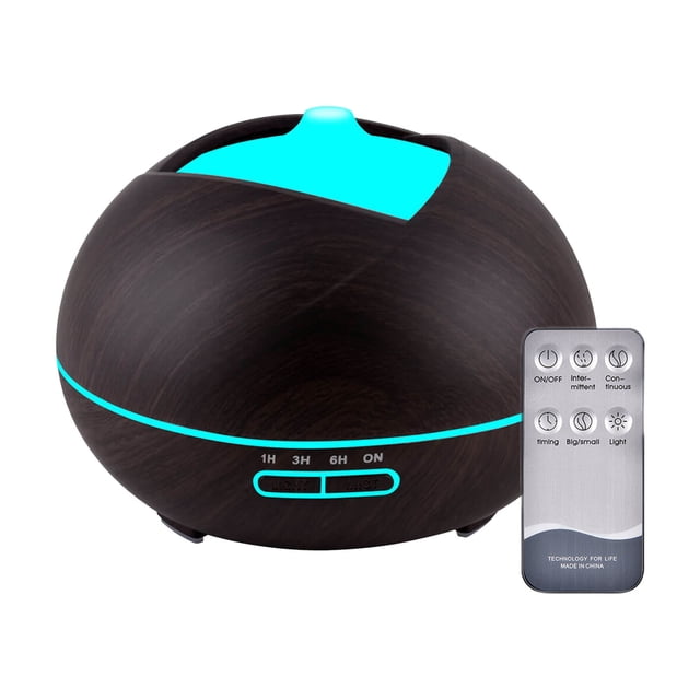 Up to 65% off!Humidifiers for Bedroom Wood Grain Humidifier 400ml Desktop Aromatherapy Spray Bedroom Essential Oil Aromatherapy Machine